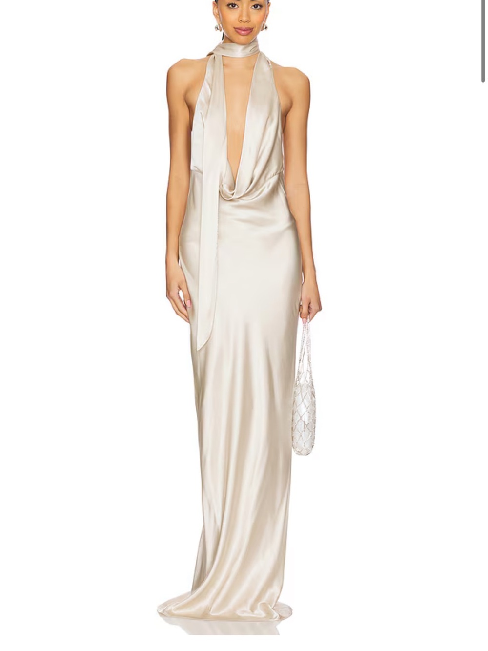 Naila Gown in Champagne